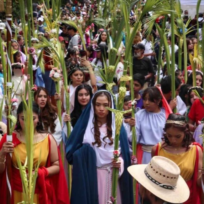 Domingo de Ramos en Iztapalapa inicia la 183ª Representación de la Pasión de Cristo