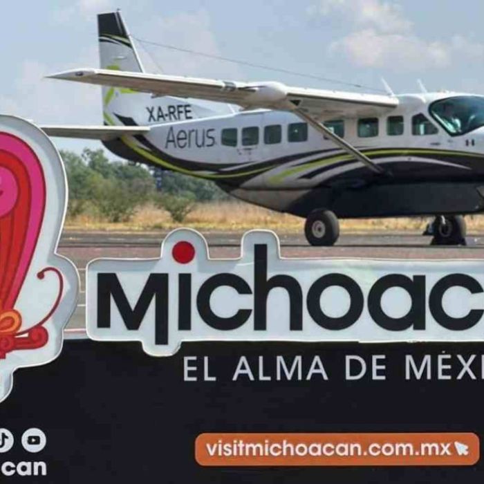 Inicia operación la ruta AIFA–Morelia–Uruapan operada por Aerus