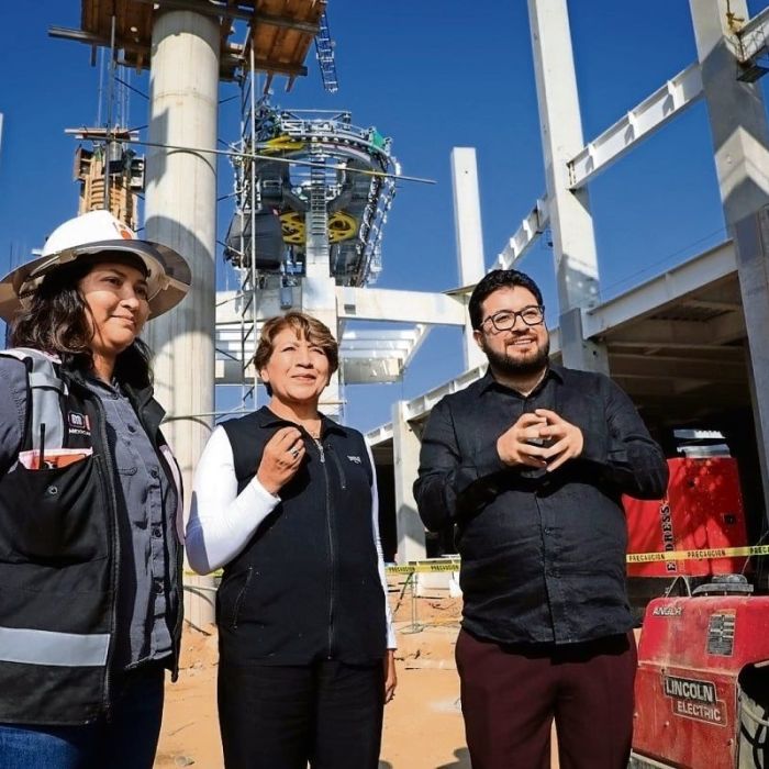 Línea 3 del Mexicable en Naucalpan registra avance; autoridades estiman beneficio para 40,000 usuarios diarios