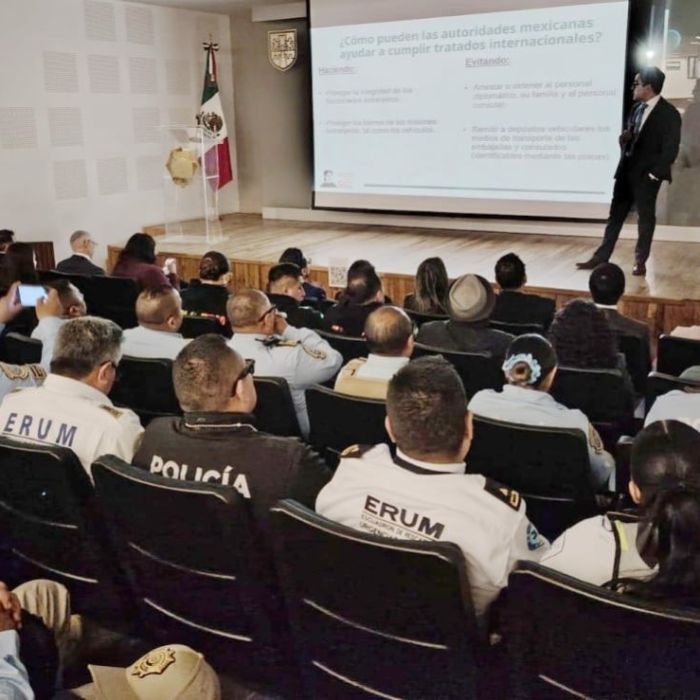 No se corrobora públicamente la capacitación de policías de la CDMX por la SRE para proteger misiones extranjeras