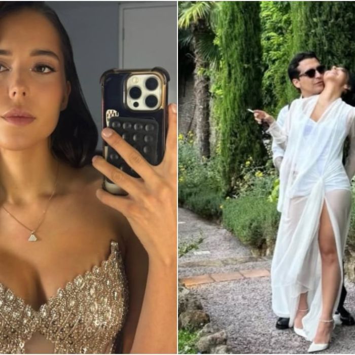 No se pudo verificar en la web la declaración atribuida a Majo Aguilar sobre cantar en la boda religiosa de Ángela y Christian Nodal