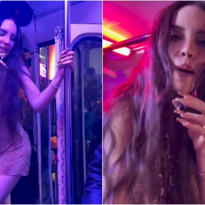 No se verifica que Belinda haya compartido un video simulando un asalto en un microbús