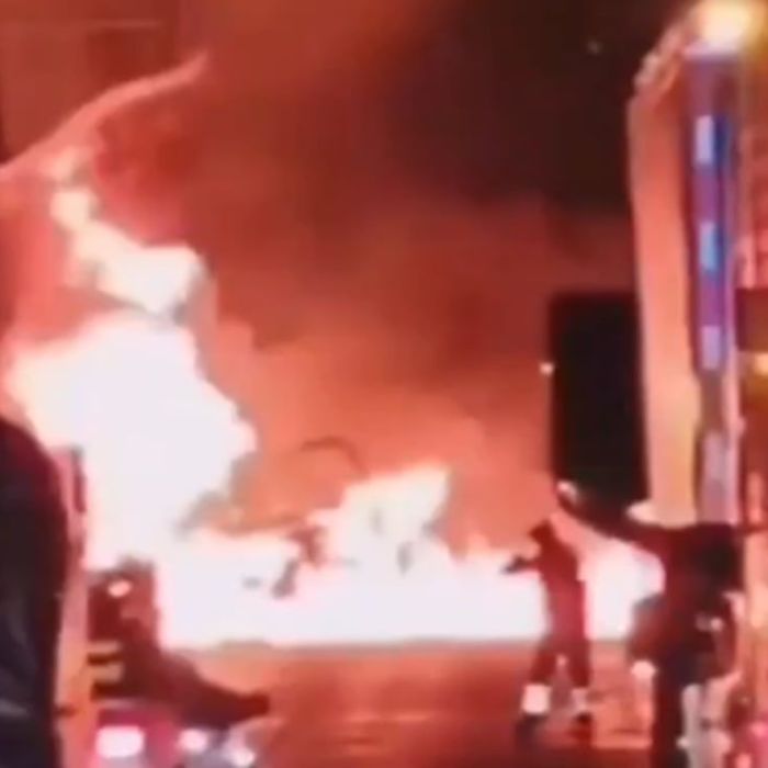 Policía estatal de Puebla muere tras choque e incendio de patrulla en la México-Puebla