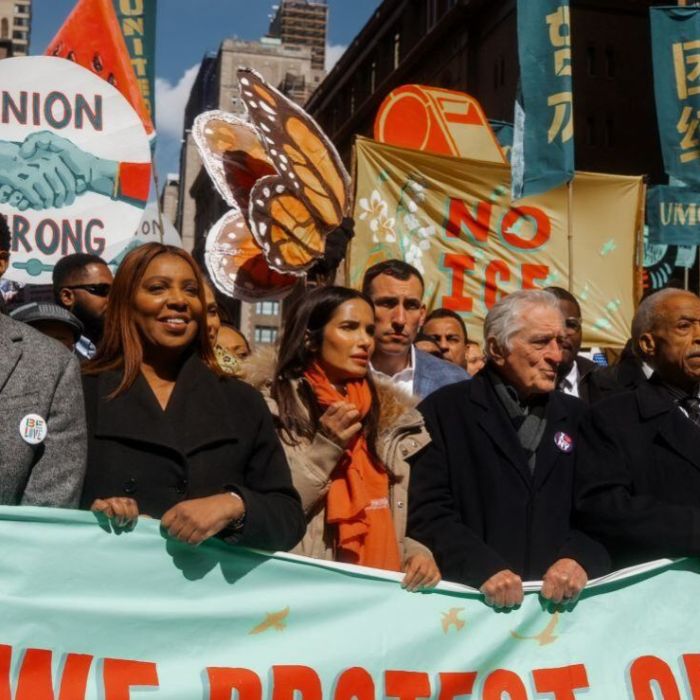 Robert De Niro encabeza protesta ‘No Kings’ en Nueva York contra las políticas de Donald Trump
