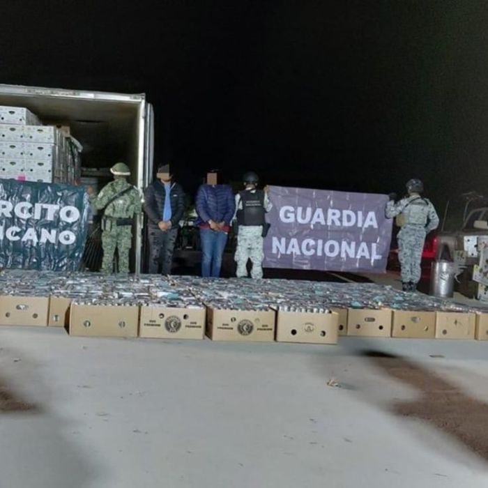 Aseguran más de 1.8 toneladas de cocaína en punto de revisión militar de San Luis Río Colorado