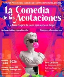 Estrenan ‘La comedia de las acotaciones’ en el Foro La Gruta, homenaje a Gerardo Mancebo del Castillo