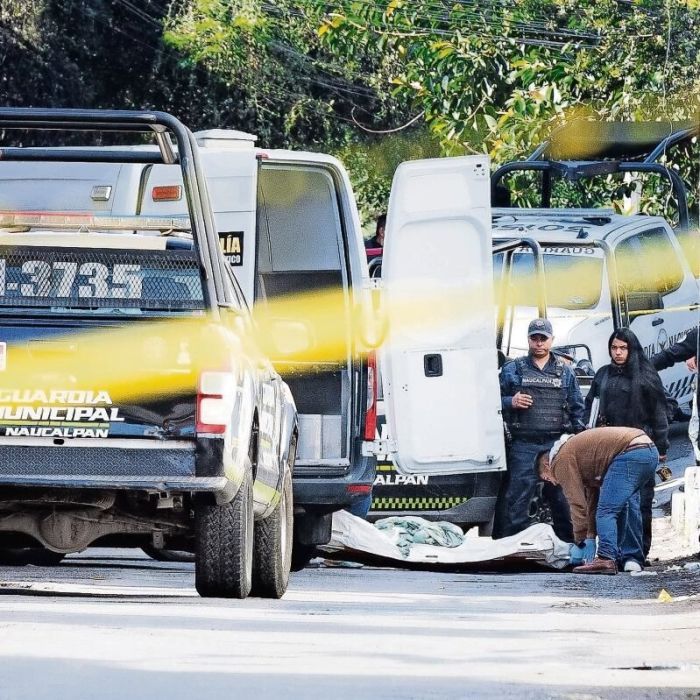 Hallan cadáver maniatado con heridas de bala en la colonia Ahuizotla, Naucalpan