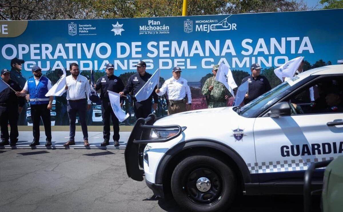 ssp-de-michoacan-despliega-guardianes-del-camino-y-mas-de-2000-efectivos-para-auxilio-vial-en-semana-santa