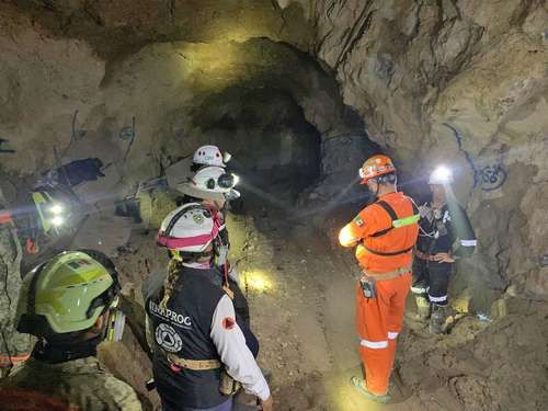 Se cumple un mes del colapso en la mina Santa Fe en El Rosario; autoridades buscan al último trabajador