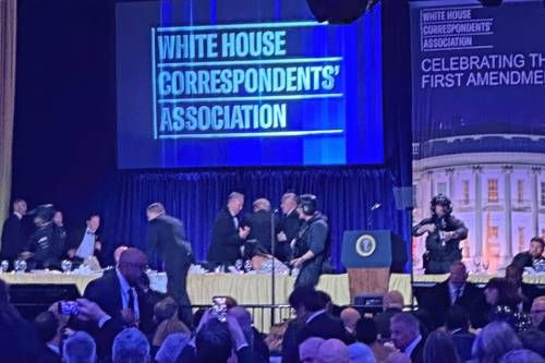 Trump: «Odio decir que me siento ‘honrado’» tras el tiroteo en la Cena de Corresponsales