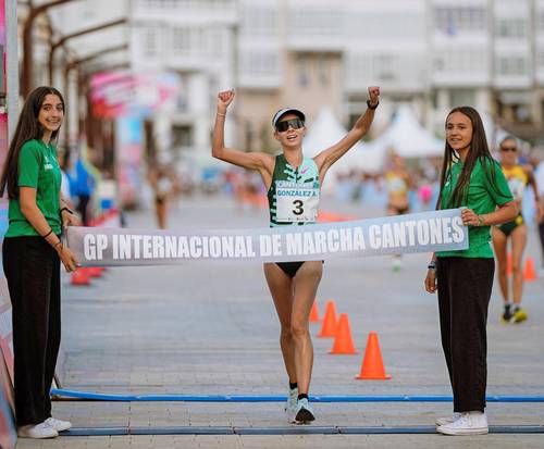 Alegna González gana el Gran Premio Cantones en La Coruña