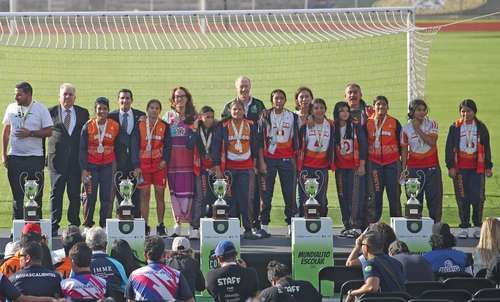 Ganadores de la Copa CONADE y del Mundialito Escolar se coronan en el Olímpico Universitario