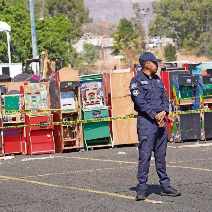 Grupos criminales imponen máquinas tragamonedas a comercios; decomisos se disparan