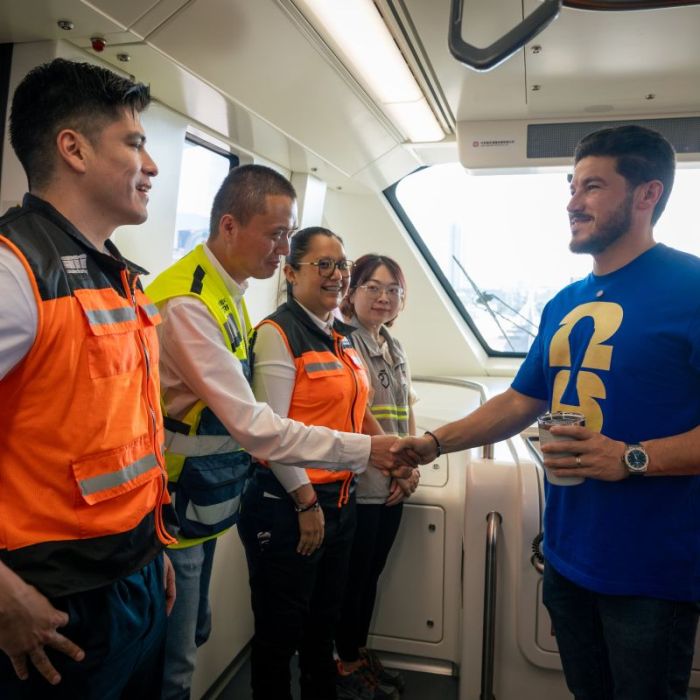 Inician pruebas del monorriel de la Línea 6 del Metro en Nuevo León
