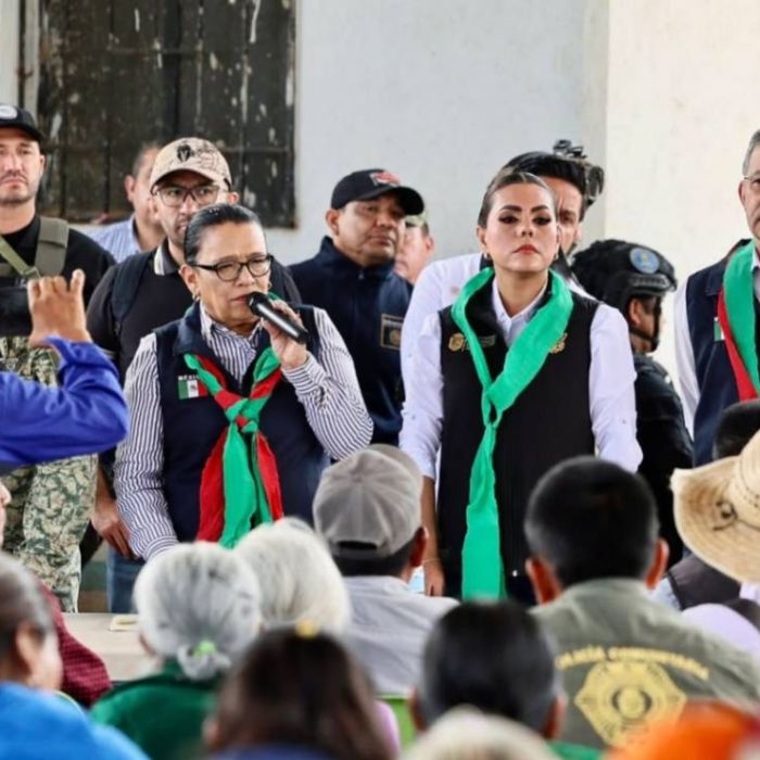 Segob y gobierno de Guerrero proponen mesa de diálogo y atienden a desplazados en Chilapa
