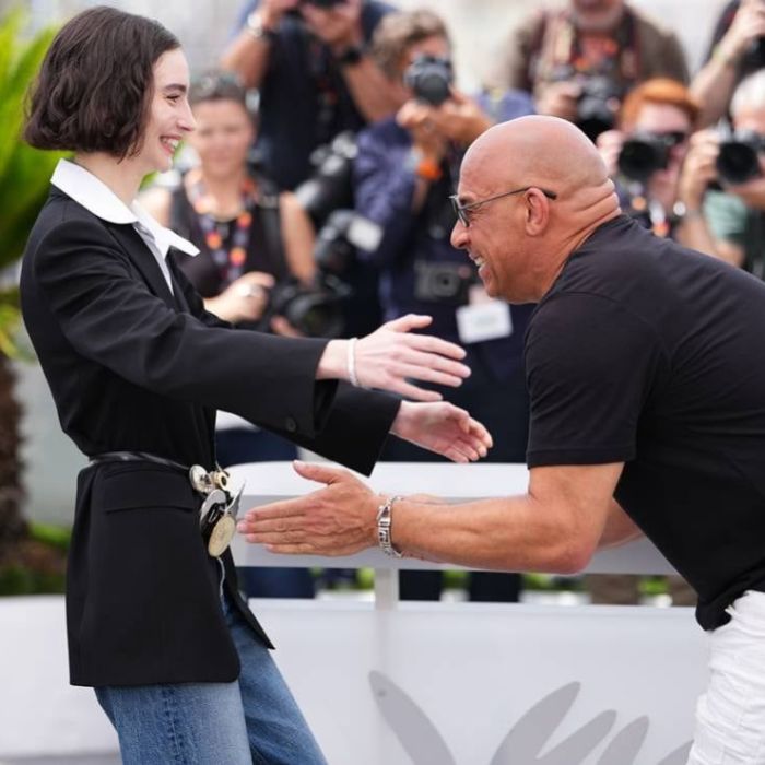 Vin Diesel abraza a la hija de Paul Walker y se emociona en Cannes
