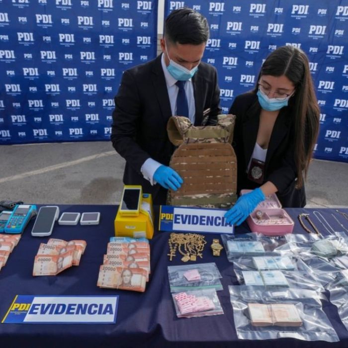 Operación Tokio: Chile detiene a 19 vinculados al Tren de Aragua por presunto lavado de activos