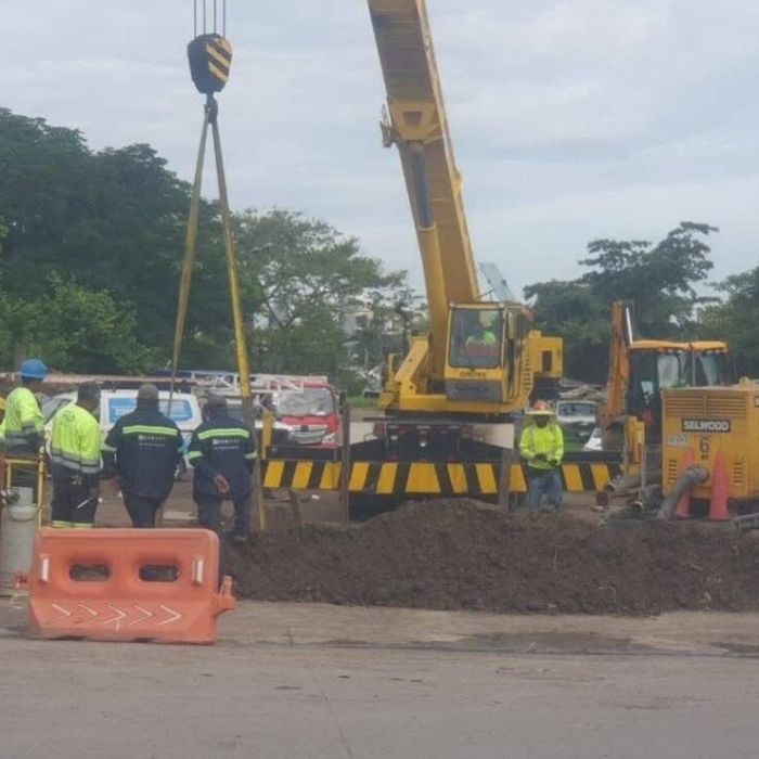 Acusan a Grupo MAS y Acciona de ocultar reparación de fuga de agua en Veracruz