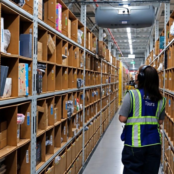 Así funciona MEX6, el centro de envíos más grande de Amazon en México