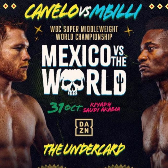 Canelo vs. Mbilli: la función en Riad queda bajo presión tras ataques al aeropuerto