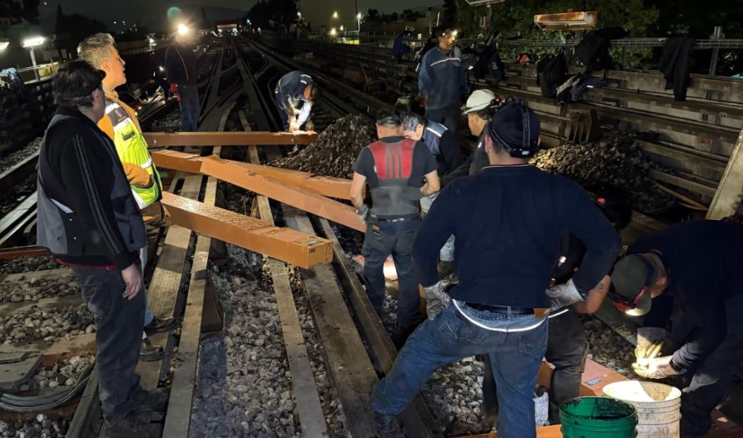 metro-sustituye-197-durmientes-en-la-linea-4-sin-afectar-el-servicio
