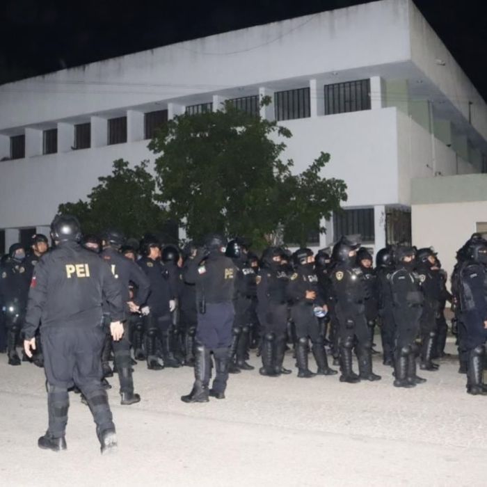 Realizan operativo sorpresa en el penal de Mérida; aseguran celulares, cannabis y objetos prohibidos