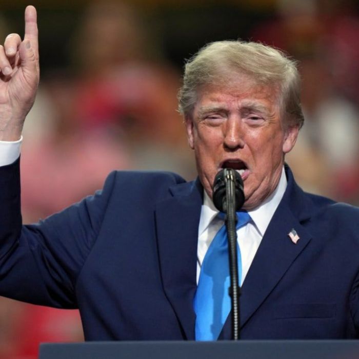 Trump defiende los centros de datos de IA durante mitin en Ohio