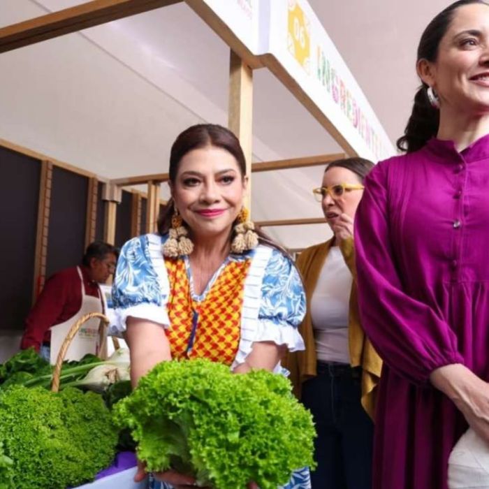 Clara Brugada inaugura “Ingrediente” en Los Pinos y llama a consumir productos locales