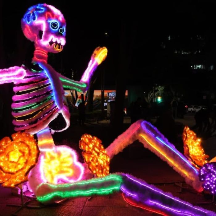 “El Camino” iluminará Paseo de la Reforma con esculturas de Día de Muertos