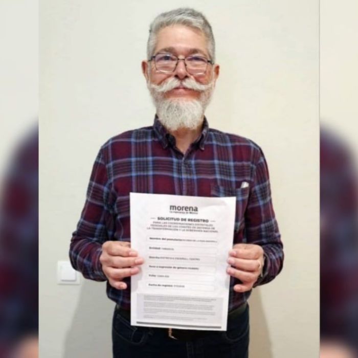 Ricardo de la Peña se registra en Morena y competirá contra Andy López Beltrán en Tabasco