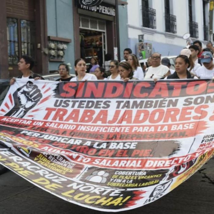 Sindicalizados del IMSS exigen conteo visible de votos en consulta salarial