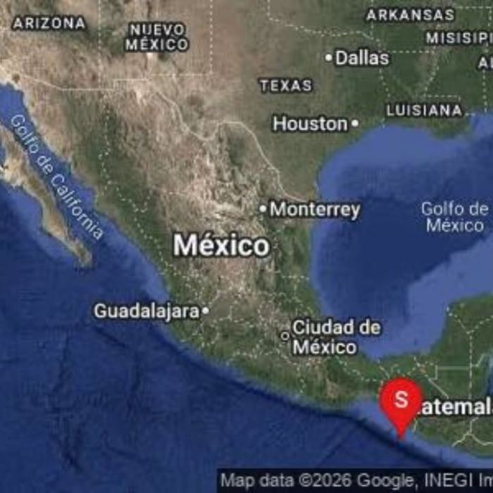 Sismo de magnitud 5.1 sacude Ciudad Hidalgo, Chiapas; no reportan afectaciones