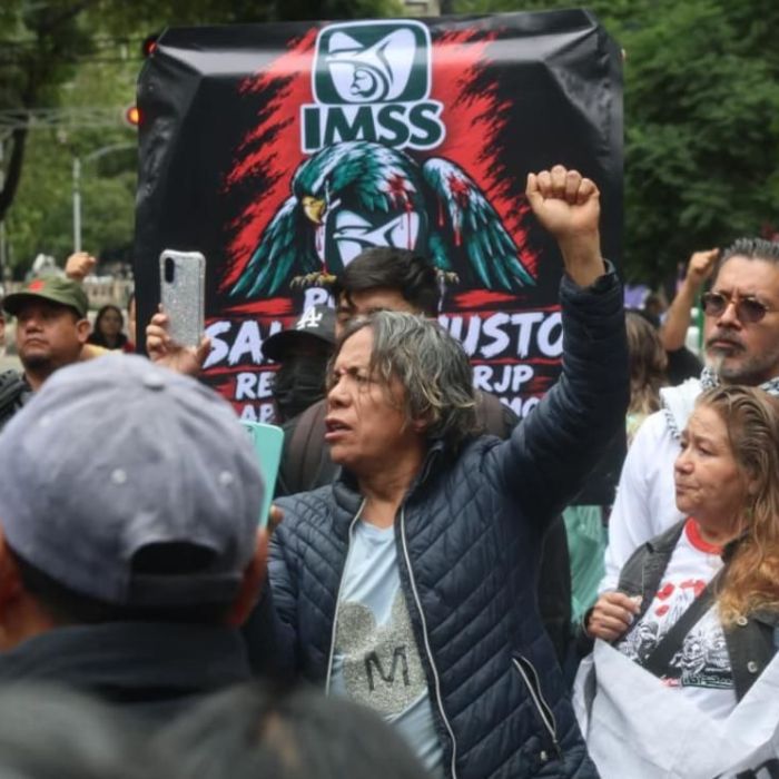 SSC de la CDMX investiga actuación policial durante protestas de trabajadores del IMSS