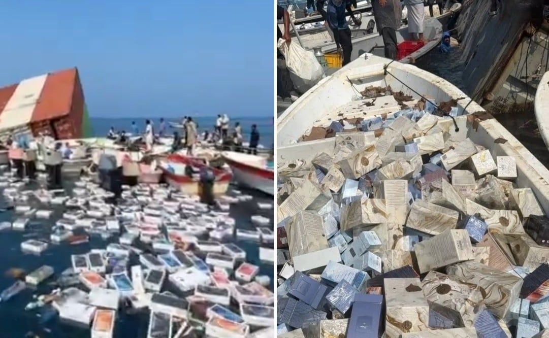 video-pescadores-recuperan-presuntos-iphones-del-mar-tras-hundimiento-de-un-barco-en-ormuz